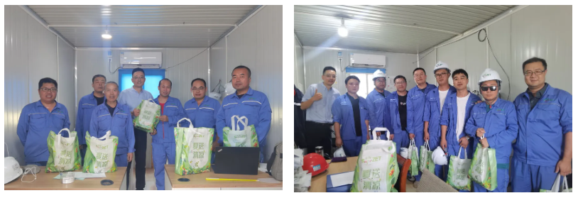 关怀一线 致敬匠心 | DG视讯股份开展项目现场夏日“送清凉”慰问活动 关怀一线 致敬匠心 | DG视讯股份开展项目现场夏日“送清凉”慰问活动